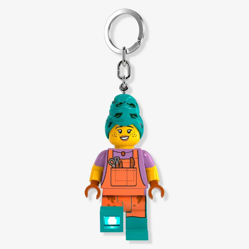 Chaveiro Lego com Lanterna Ceramic Girl – Lego