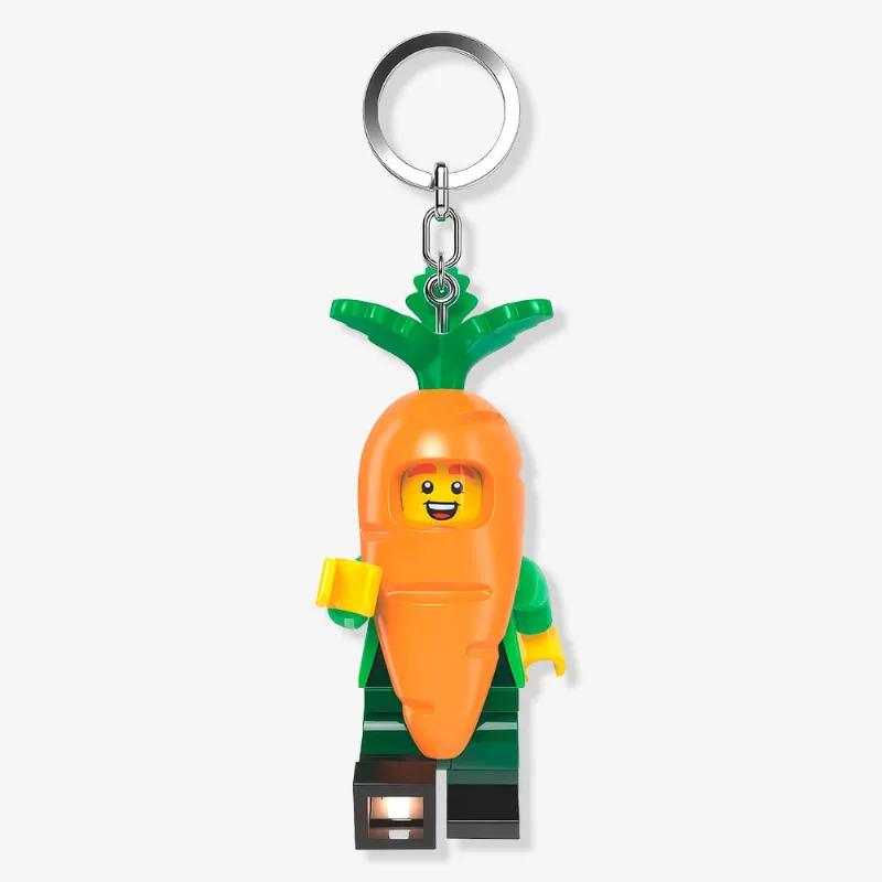 Chaveiro Lego com Lanterna Carrot Mascot – Lego