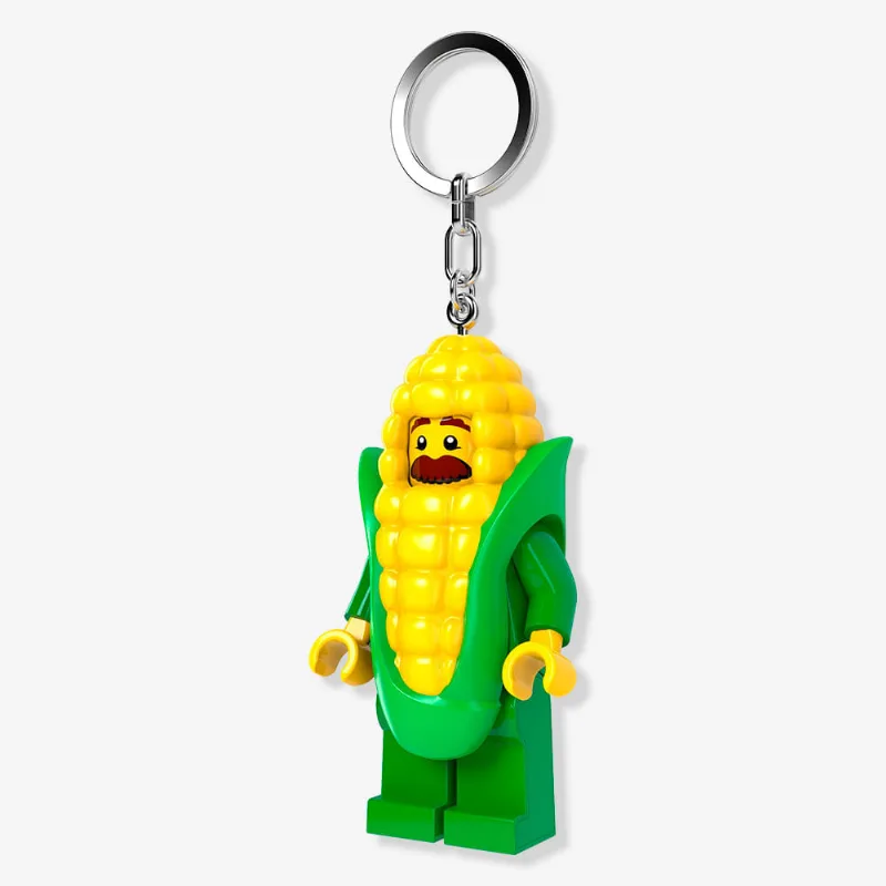 Chaveiro Lego com Lanterna Corn Cob Guy – Lego
