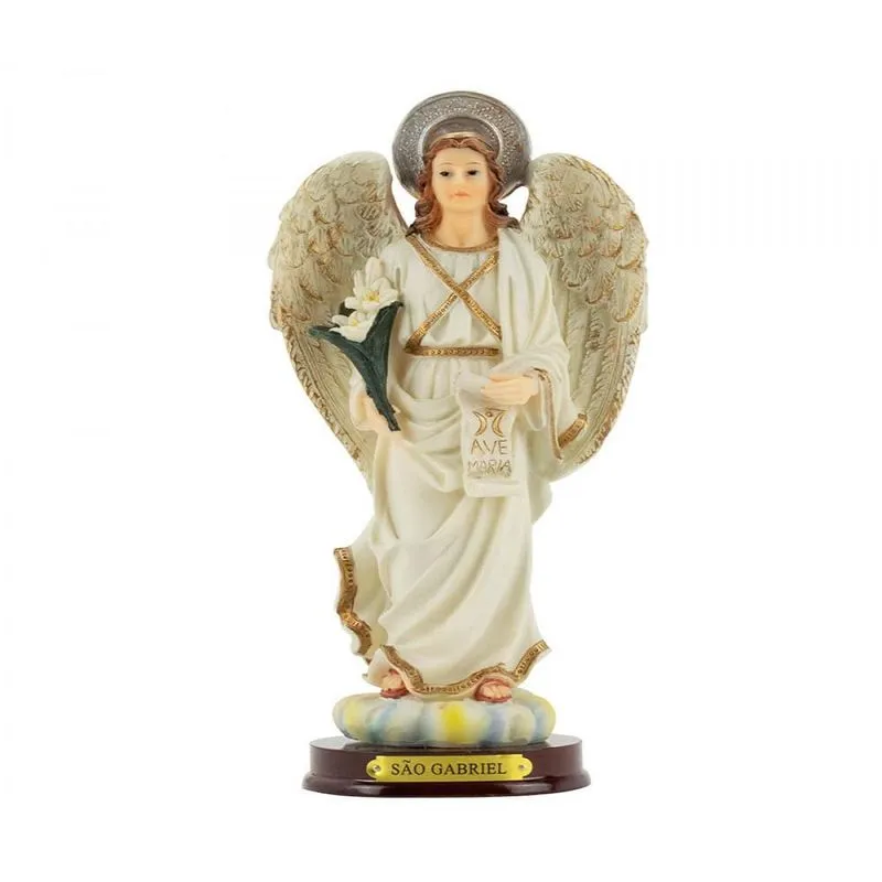 São Gabriel Enfeite De Resina 20 Cm