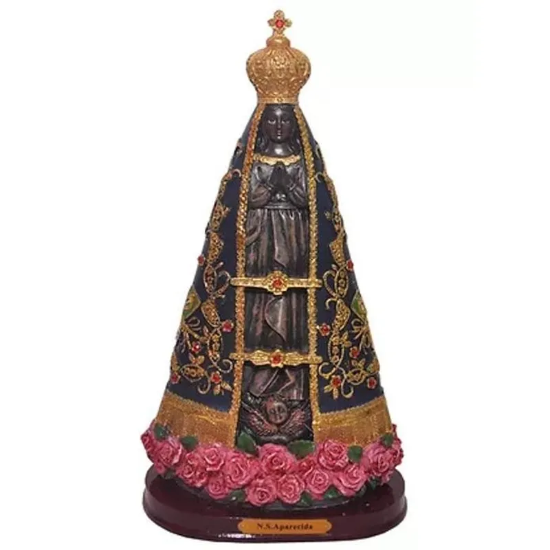 Imagem Nossa Senhora Aparecida 51cm Resina Importada