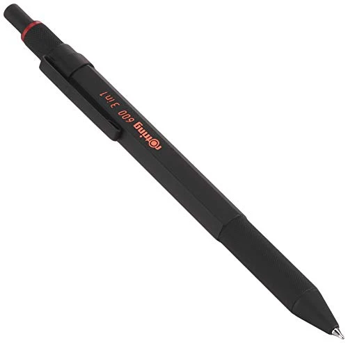 Rotring 600 3 in1 (multi-pen) Ballpoint Pen Black & Red, mechanicalpencil NEW