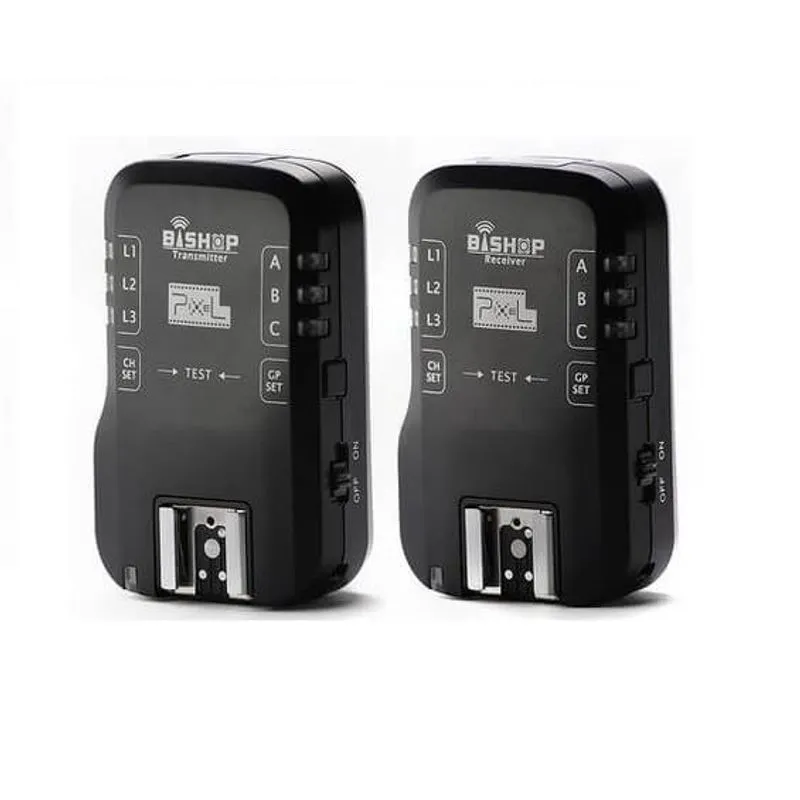 Rádio Flash Bishop Pixel 2.4GHz Sem Fio para Nikon