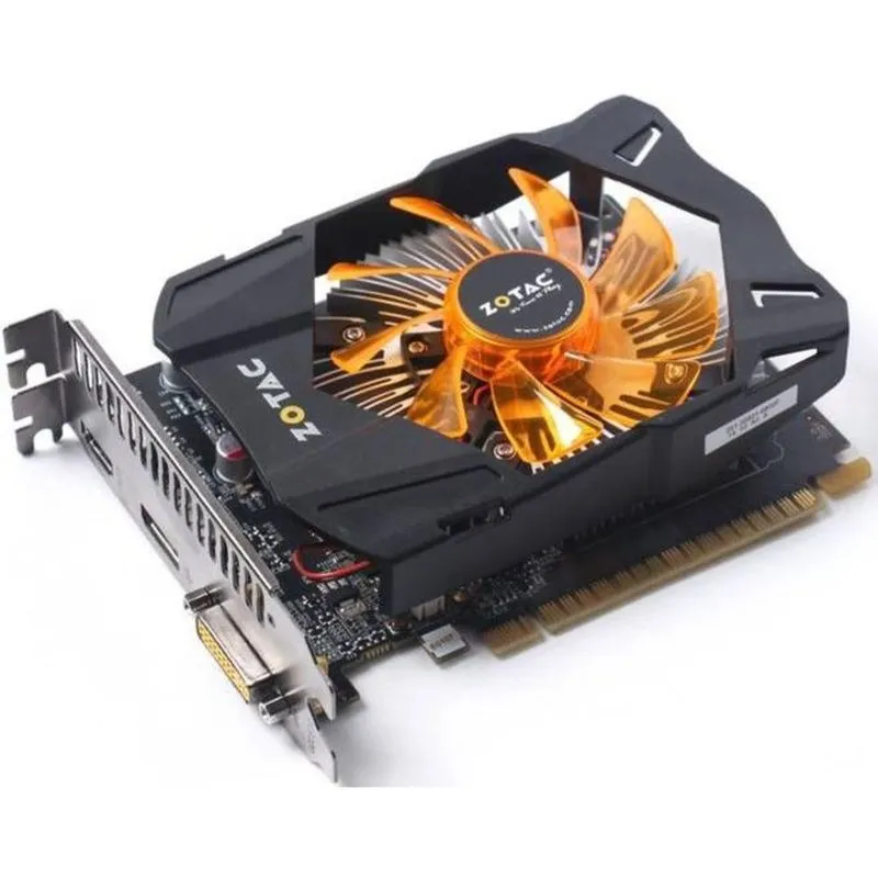 Placa de vídeo - NVIDIA GeForce GTX 750 Ti (2GB / PCI-E) - Zotac - ZT-70605-10M / 288-1N346-130Z8