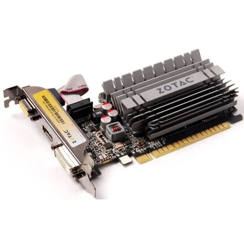 Placa de vídeo - NVIDIA GeForce GT 730 (4GB / PCI-E) - Zotac - ZT-71115-20L