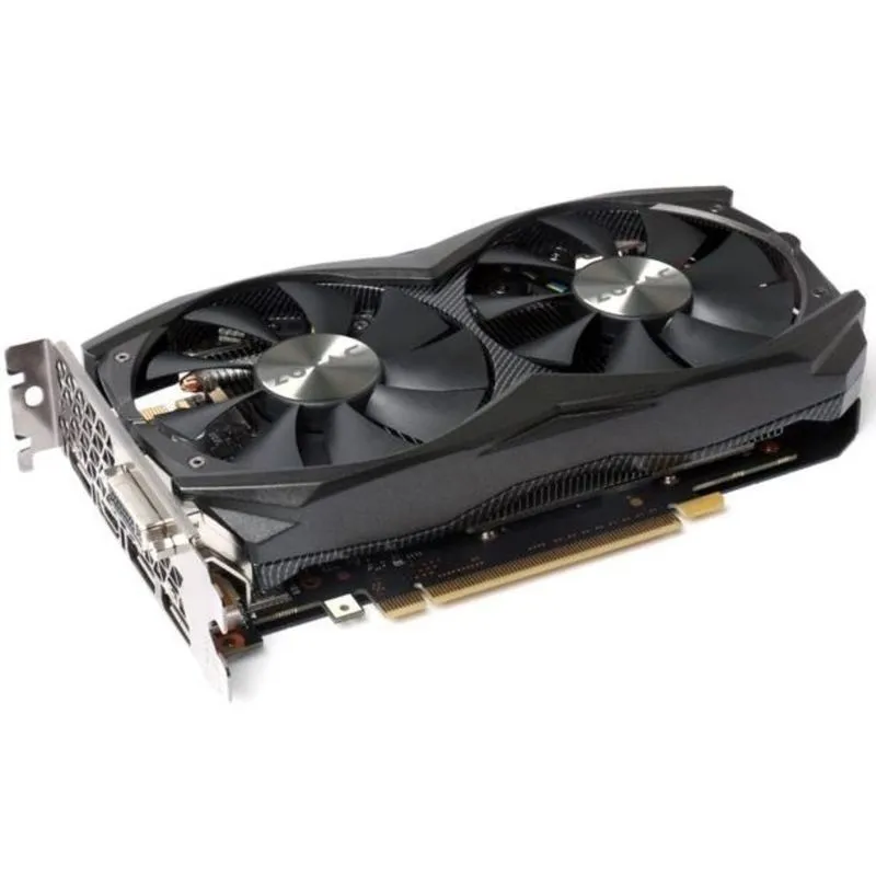 Placa de vídeo - NVIDIA GeForce GTX 960 (4GB / PCI-E) - Zotac AMP! Edition - ZT-90309-10M / 288-1N385-100Z8