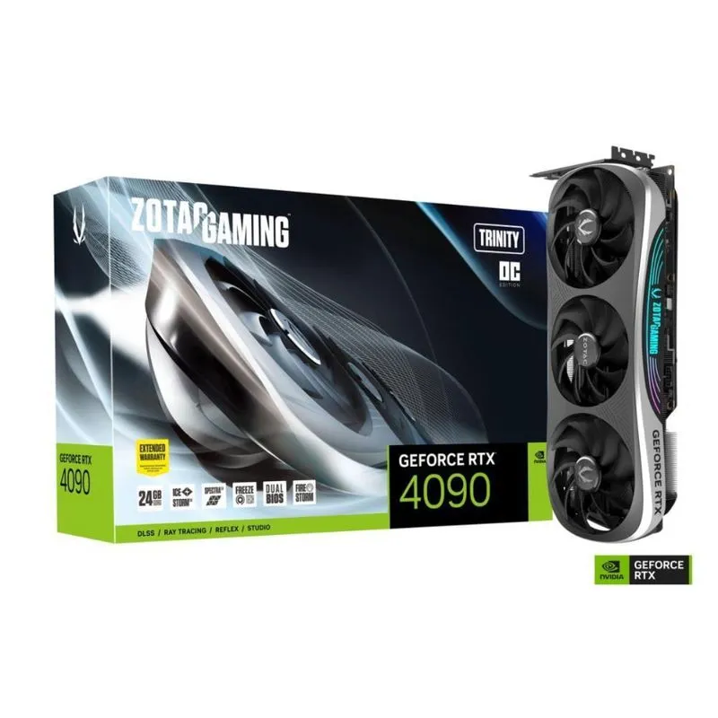 Geforce Rtx 4090 24gb Gddr6x 384bits - Trinity Oc - Zotac