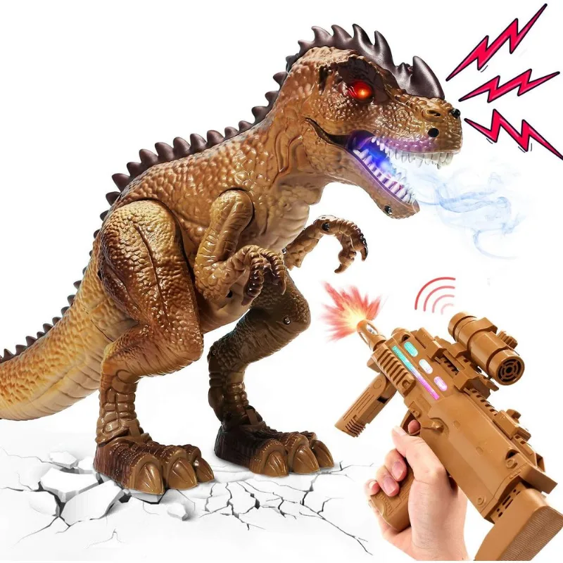 Dino Rex Shoot C/ Som Luz Movimento e Fumaça - Help Toys