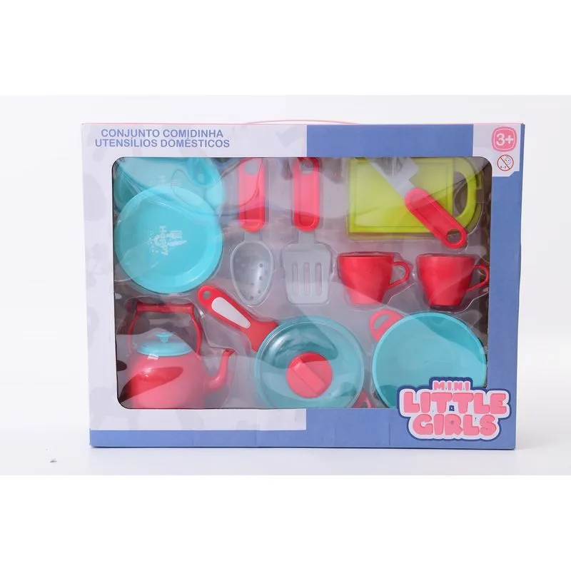 Conjunto Comidinhas - Utensilios Domesticos HONGYAO
