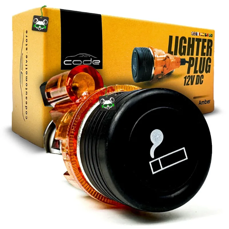 Adaptador Tomada Carro Acendedor Carregador 12volts Ambar