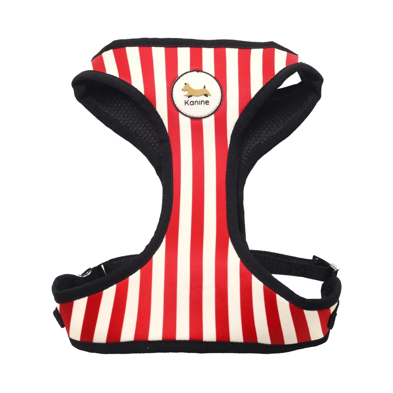 Kanine Stripe Harness Mars Red / M