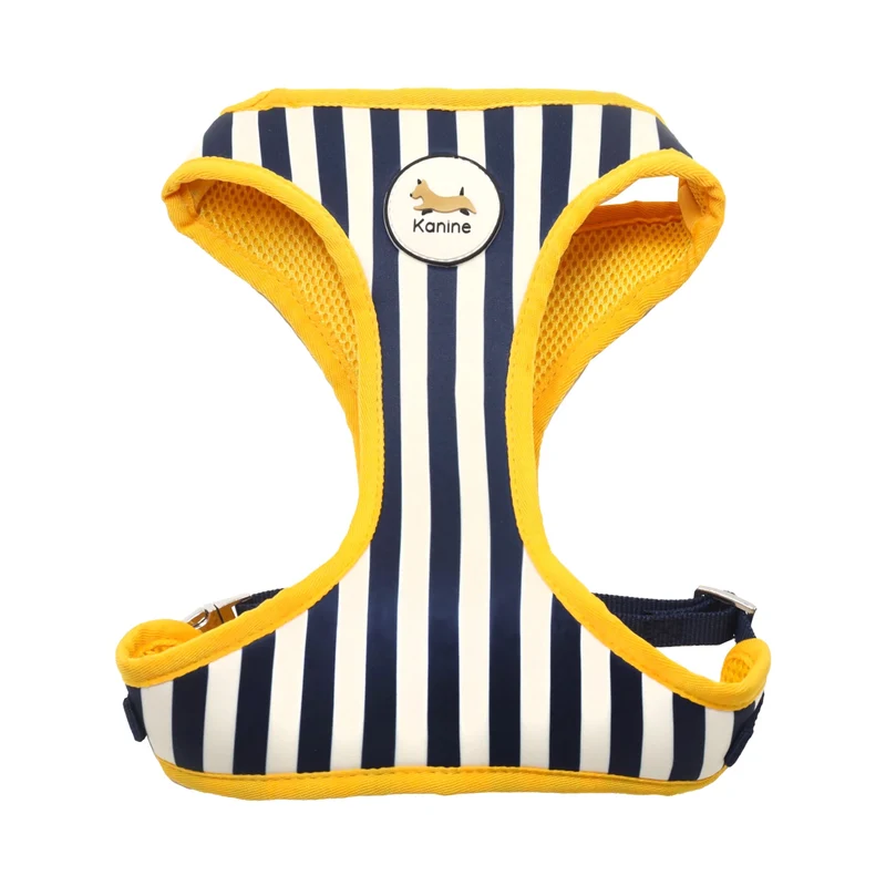 Kanine Stripe Harness Solar Power Yellow / L