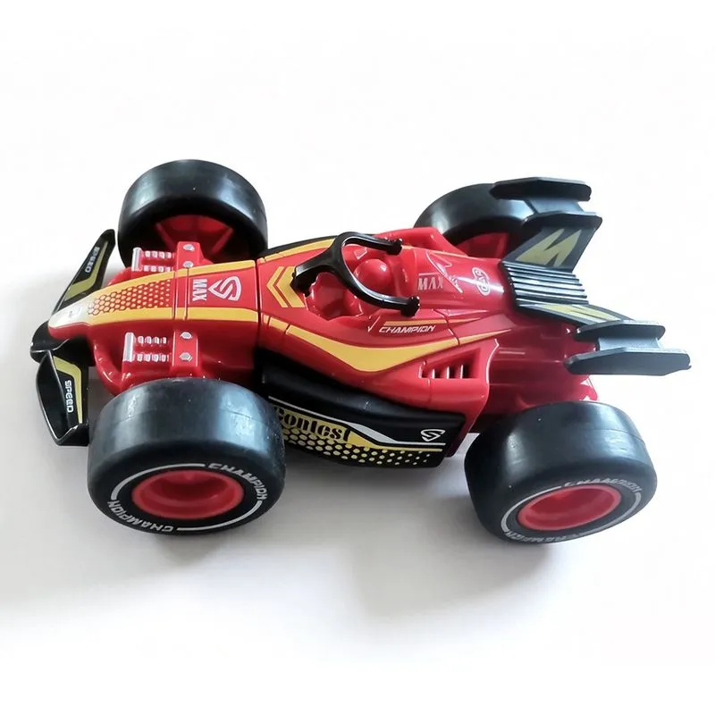 Carrinho de Fricção 360° Brink+ Carro de Corrida Vermelho e Preto