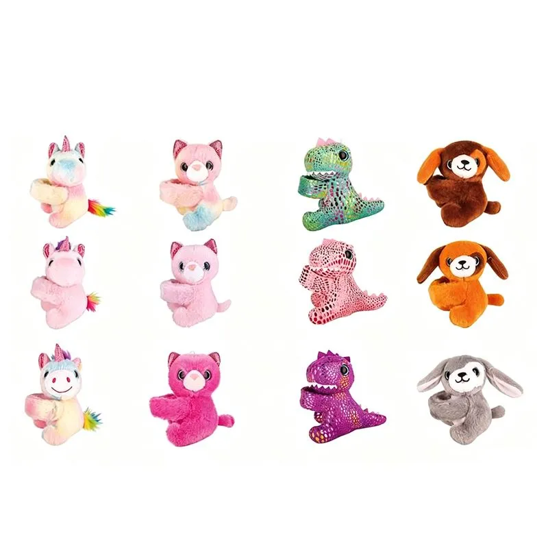 Pelúcia Bracelete para Brincar Brink+ Animais Sortidos 15cm