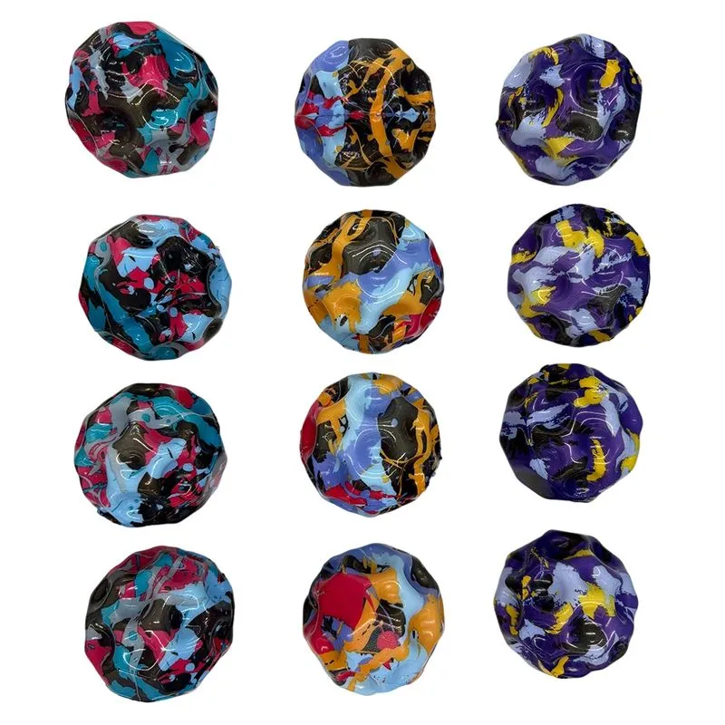 Bola de Saltar para Brincar Brink+ Lunar Mega Bounce em PU Multicolorida