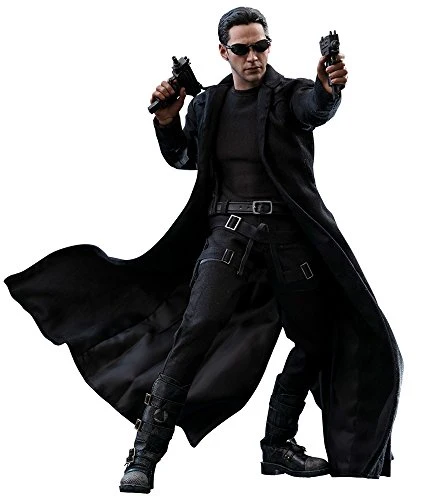 Hot Toys Movie Masterpiece MATRIX Neo 12 Inch (32cm) Action Figure 1/6 Scale NEW