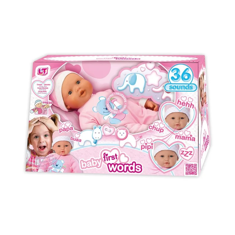 Bebe Tiny habla mis primeras palabras 46 cm