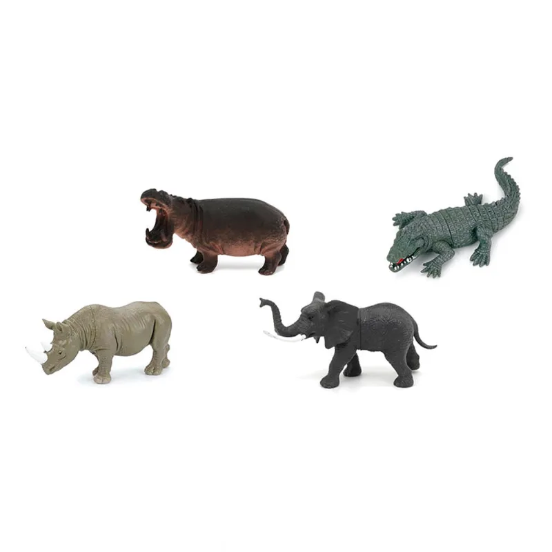 Animales 5 - 4 Piezas