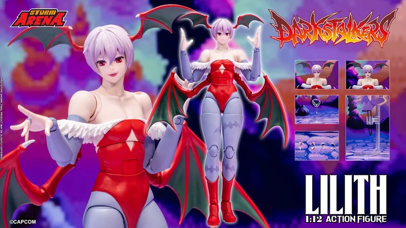 🌟注目🌟 STORM COLLECTIBLES - [STORM ARENA] 1/12《魔域幽靈》 LILITH 莉莉絲 可動人偶 (#DSSA01) (4897072874228) 全款(僅限香港以外地區 (僅限香港以外地區)