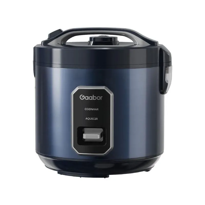 Panela de Arroz Elétrica Antiaderente Gaabor Marinus 15 Xícaras 700W Azul Marinho