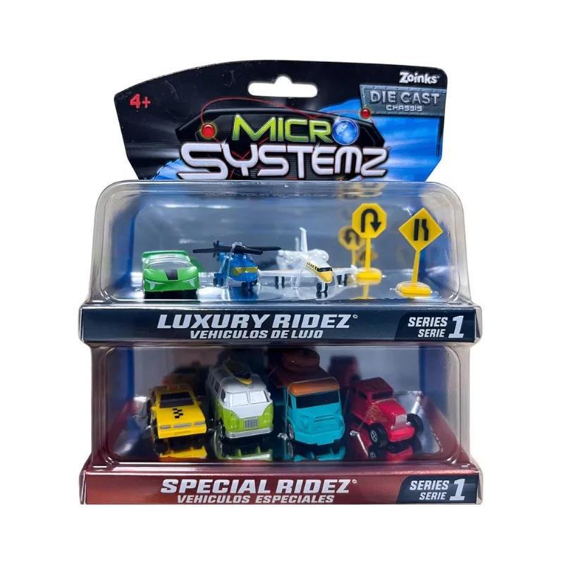 Pack x 7 Carros Luxury &amp; Special Ridez Micro Systemz Pack x 7 Carros Luxury & Special Ridez Micro Systemz