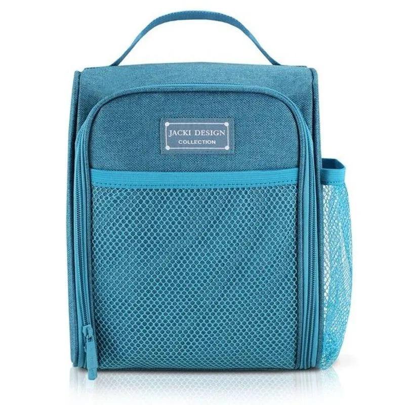 Kit Bolsa Térmica E Garrafa 430ml Concept Azul