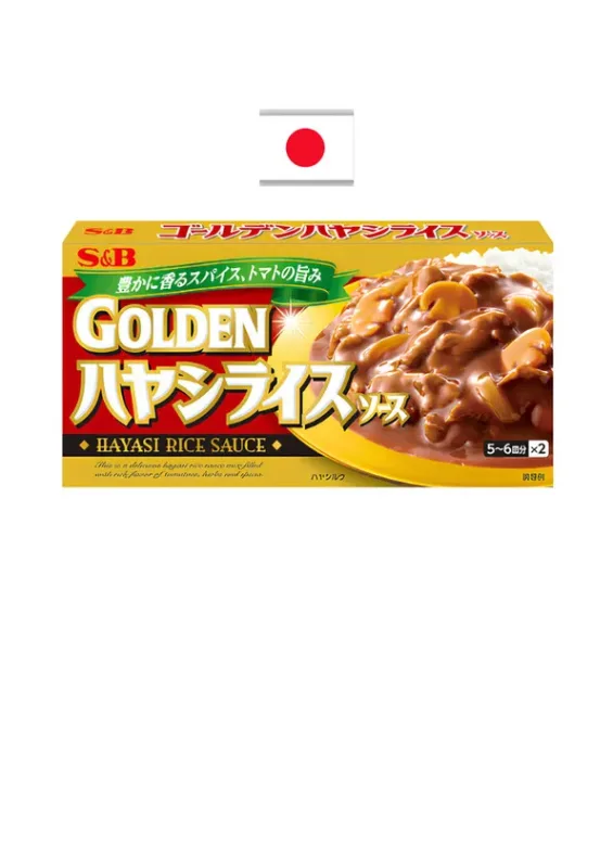 SeB HAYASHI RICE SAUCE 193g - Tempero de curry com molho e especiarias. Origem: Japão
