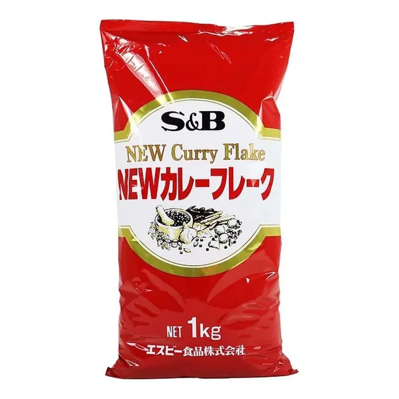 New Curry Flake 1kg S&amp;b Importado Japão