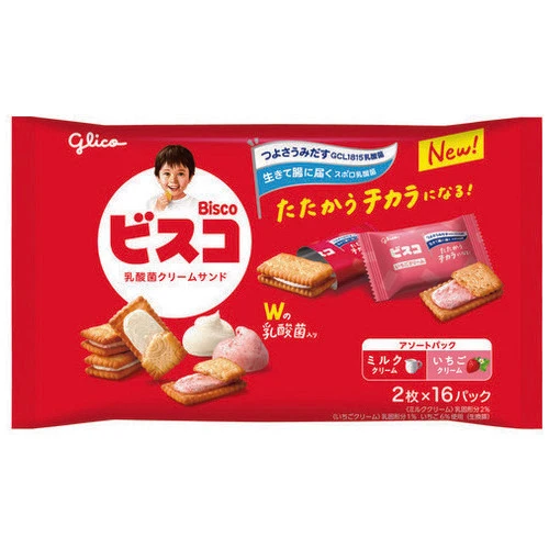 江崎グリコ ※ビスコ大袋 アソートパック16パック入 4901005004733
