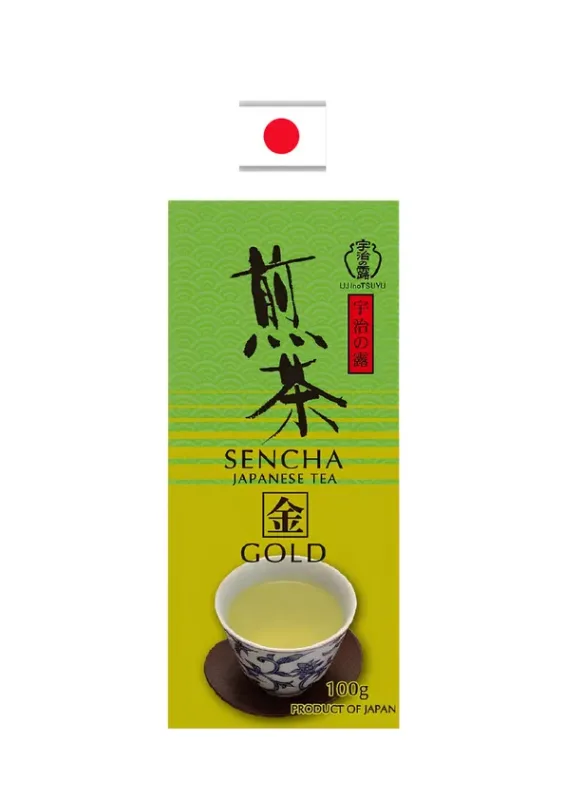 UJINOTSUYU SENCHA GOLD 100g - Chá verde selecionado. Origem: Japão