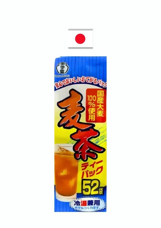 UJINOTSUYU TOKUYO MUGUI CHA 9g X 52P 468g - Chá de cevada torrada. Origem: Japão