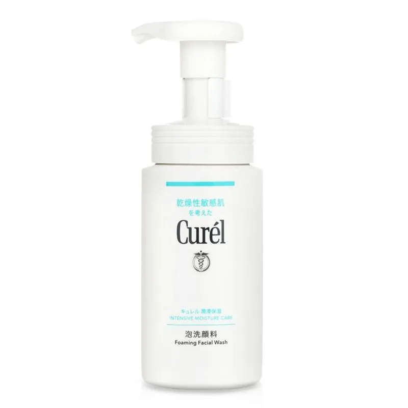 Lavagem facial Curel Intensive Moisture Care para pele seca