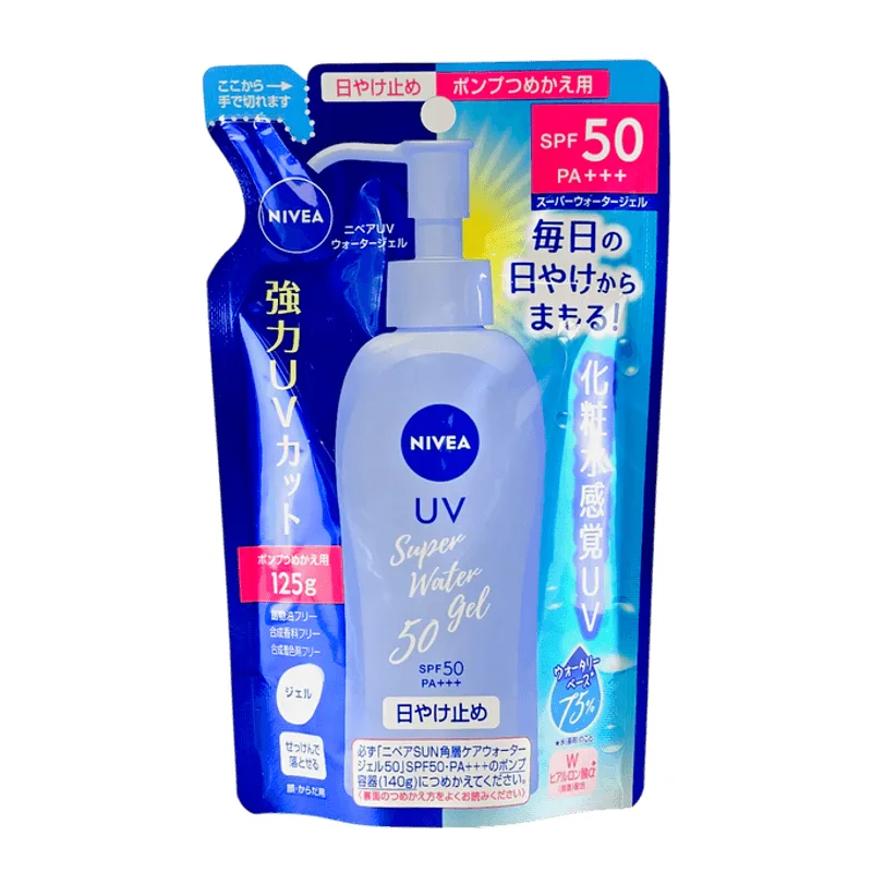 Protetor Solar Nivea Japan Uv Super Water Gel Ex Spf50+ Pa++++ 130ml