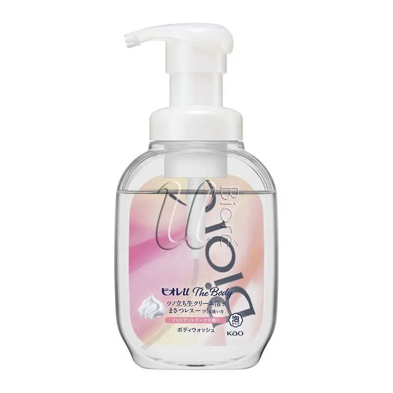 Espuma de Limpeza Corporal Bioré - The Body Brilliant Bouquet 540ml