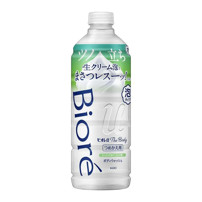 Espuma de Limpeza Corporal Refil Bioré - The Body Healing Botanical 440ml