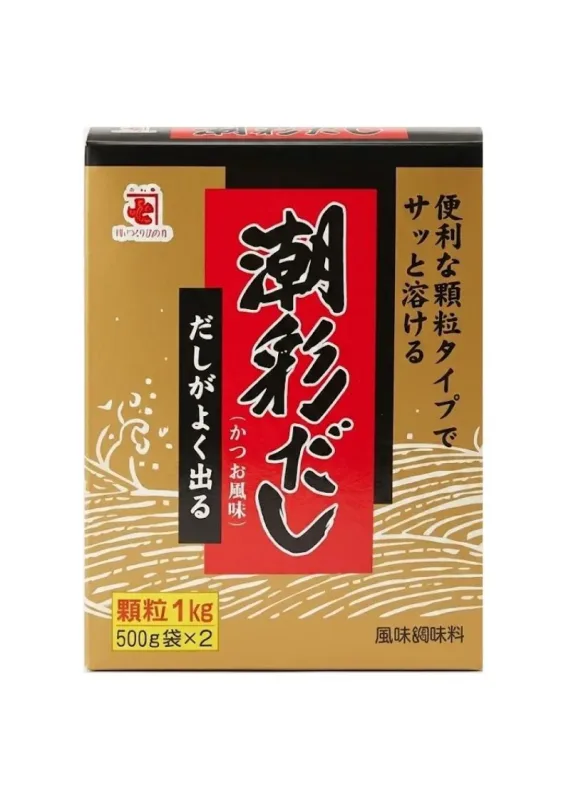 KANESHITI SHIOSAI KATSUO DASHI FUMI 1 kg - Tempero sabor de peixe. Origem: Japão
