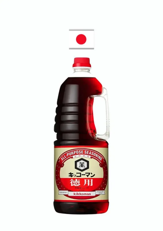 KIKKOMAN SHOYU TOKUYO 1.8L - Molho de soja. Origem: Japão