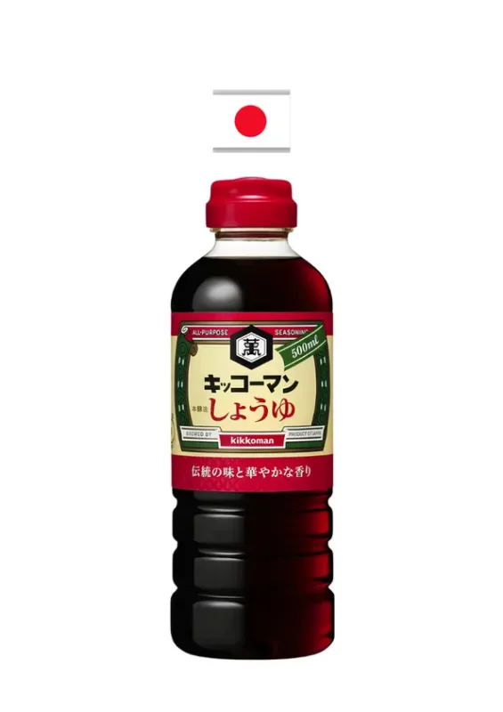 KIKKOMAN SHOYU KOIKUTI 500ml - Molho de soja. Origem: Japão