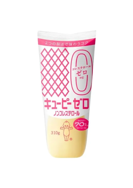 KEWPIE MAIONESE 0 CHOLESTEROL 310g - Maionese menos calorias zero colesterol. Origem: Japão