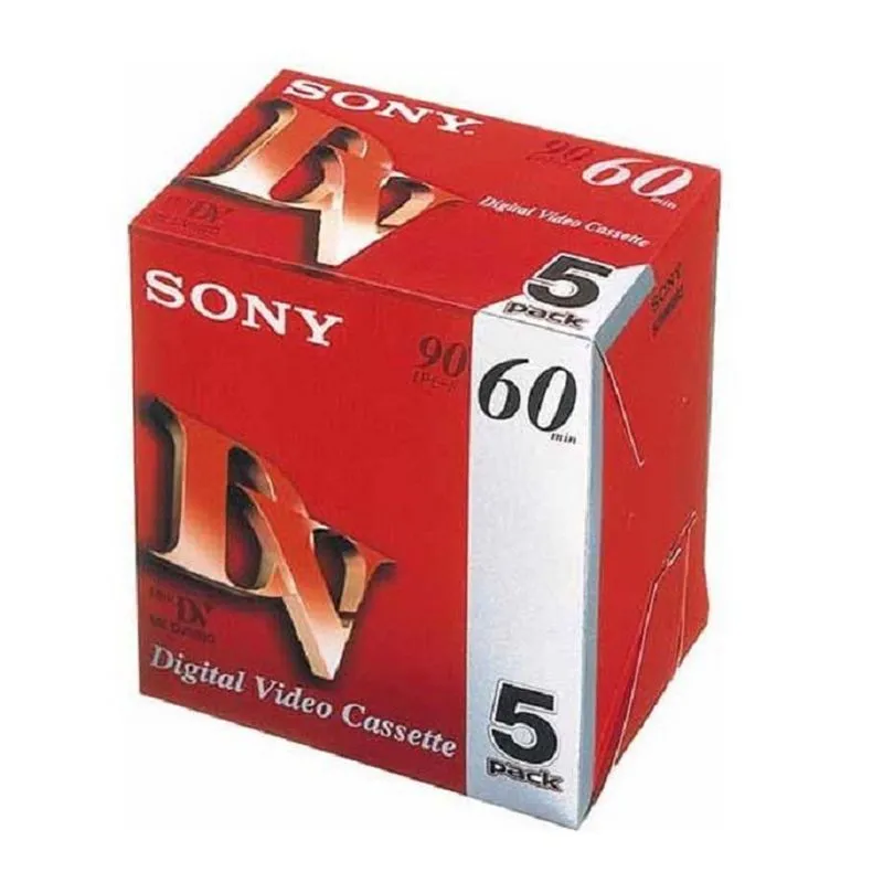 Fita Mini Dv Sony Dvm60 Caixa Com 05 Unidades