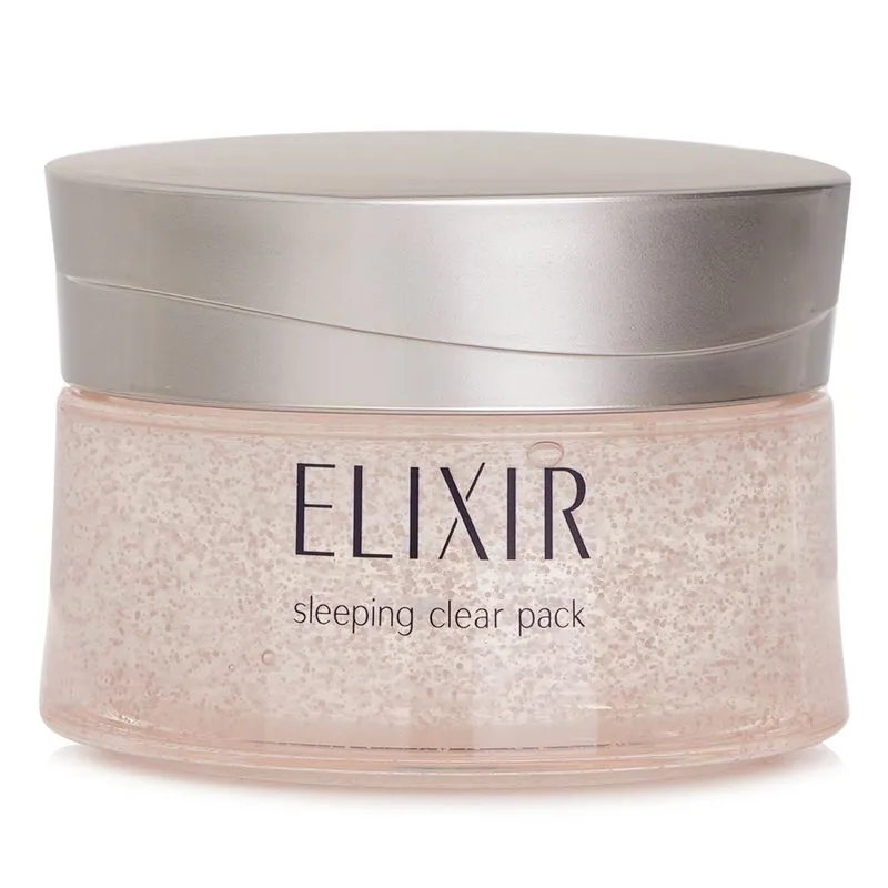 Máscara De Gel Shiseido Elixir White Sleeping Clear Pack 105g