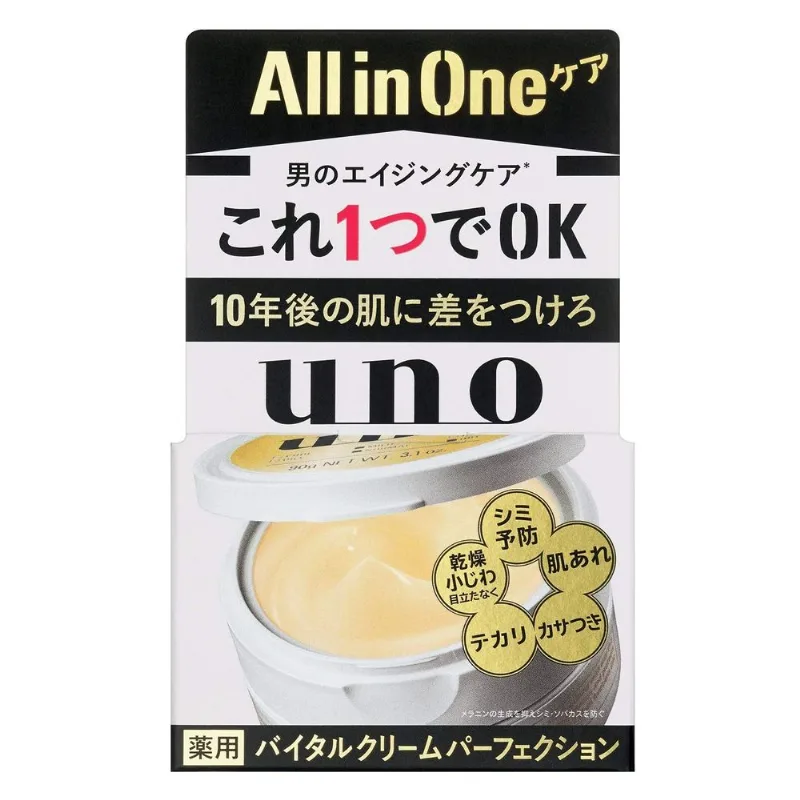 Creme Uno All-in-one Vital Perfection Para Homens Anti-envelhecimento