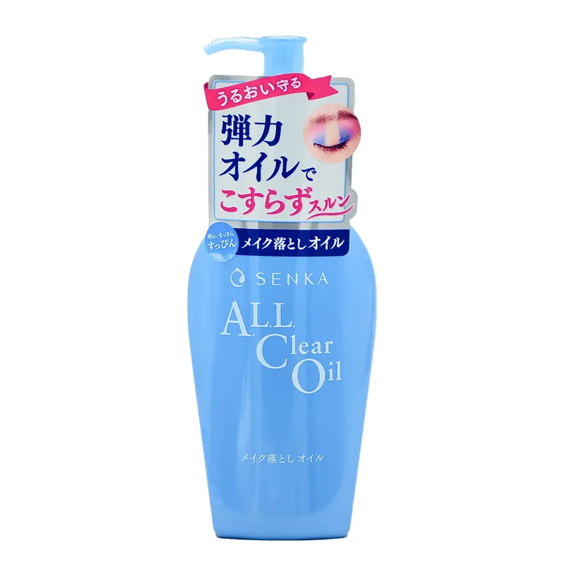 Removedor De Maquiagem Shiseido Senka All Clear Oil 230ml