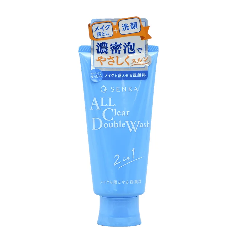 Limpador Facial Shiseido Senka All Clear Double Wash 125 Ml