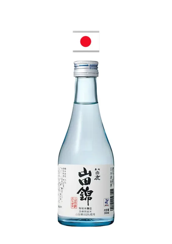 HAKUSHIKA SAKE SECO YAMADANISHIKI HONJOZO SHU 300ml - Sake seco. Origem: Japão