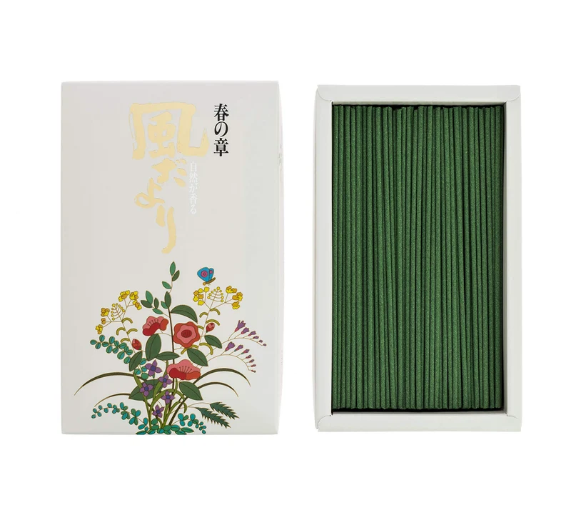 Nippon Kodo Kazedayori Spring chapter falling apart Made in Japan Natural Relax