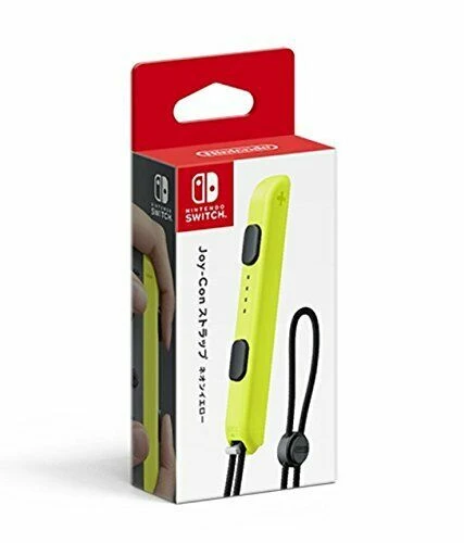 Nintendo Switch Joy-Con Strap Neon Yellow (Strap Only) NEW from Japan