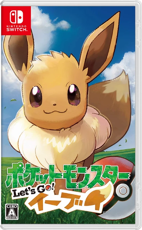 Nintendo Switch Game Software Pokemon Let's Go Eevee! HAC-P-ADW3A multilingual