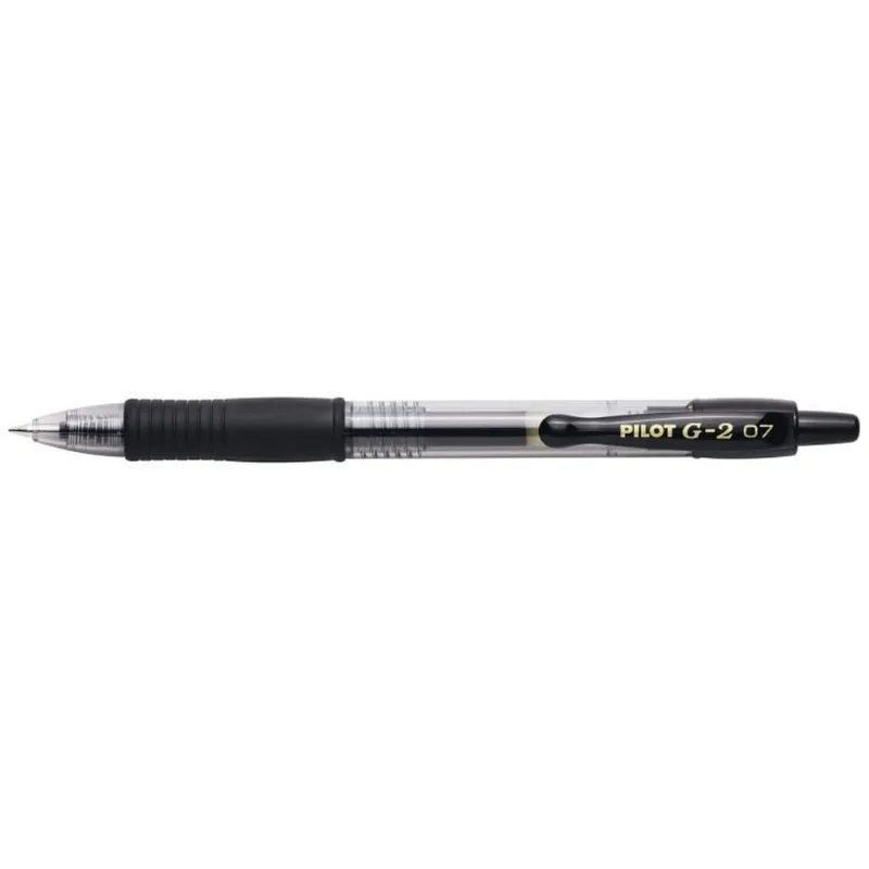 Caneta Esferográfica 0.7mm G-2 Preta - Pilot