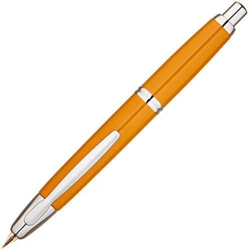 PILOT Fountain Pen Capless FCN-1MR-DY-M Medium Deep Yellow from Japan NEW